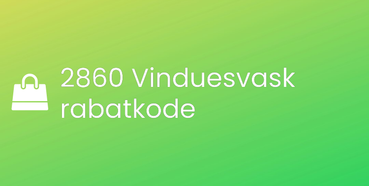 2860 Vinduesvask rabatkode