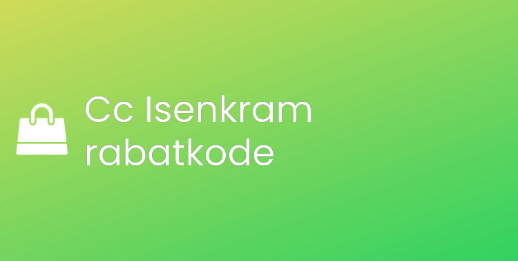 Cc Isenkram rabatkode