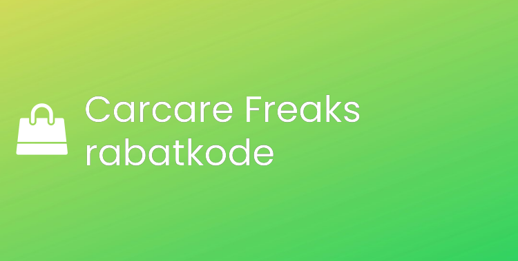 Carcare Freaks rabatkode