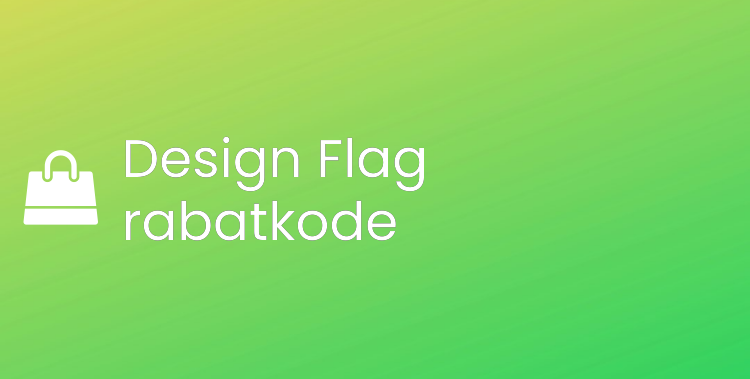 Design Flag rabatkode
