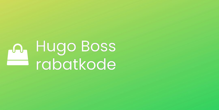 Hugo Boss rabatkode