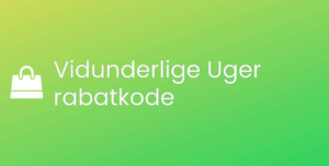 Vidunderlige Uger rabatkode
