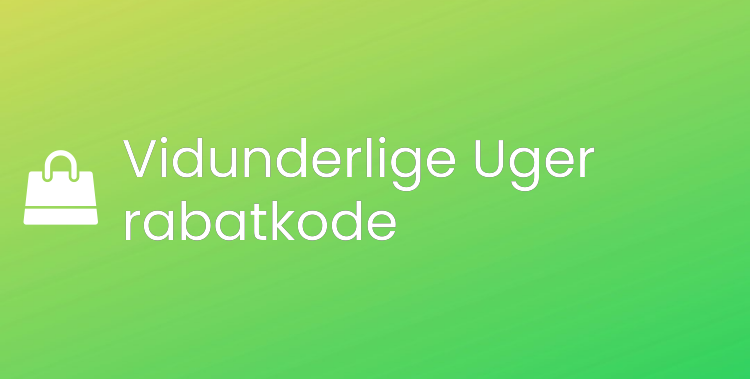 Vidunderlige Uger rabatkode