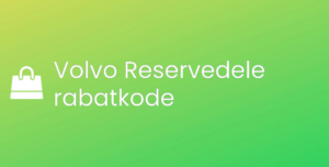 Volvo Reservedele rabatkode
