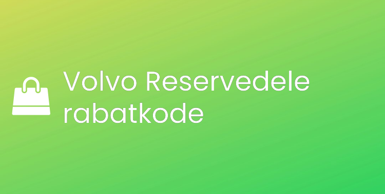 Volvo Reservedele rabatkode