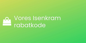 Vores Isenkram rabatkode