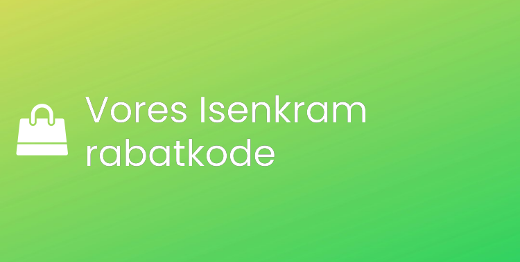 Vores Isenkram rabatkode