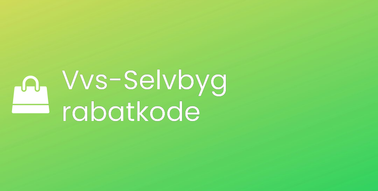 Vvs-Selvbyg rabatkode
