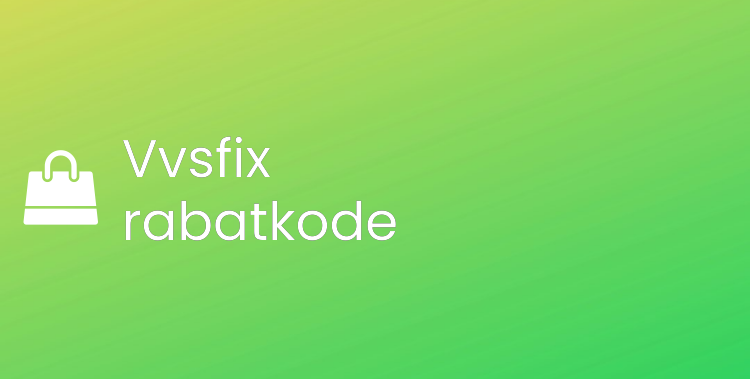 Vvsfix rabatkode