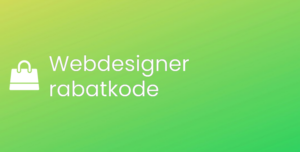 Webdesigner rabatkode