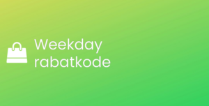 Weekday rabatkode