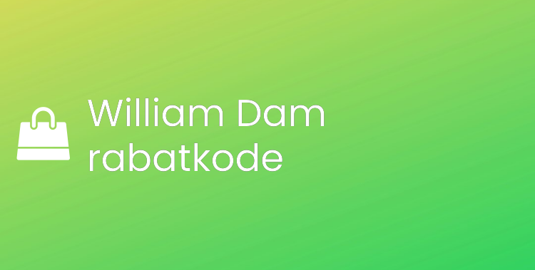 William Dam rabatkode
