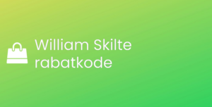 William Skilte rabatkode