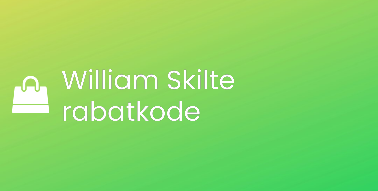 William Skilte rabatkode