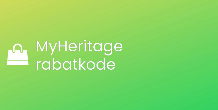MyHeritage rabatkode