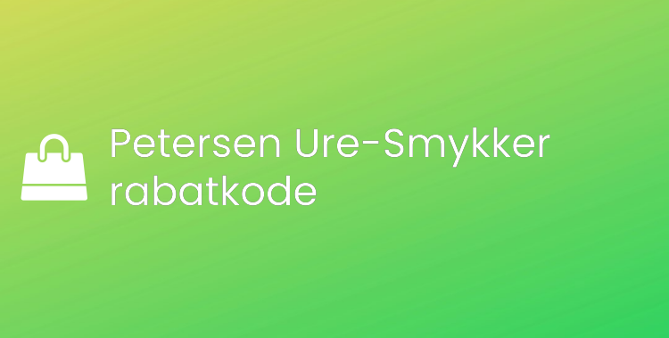 Petersen Ure-Smykker rabatkode