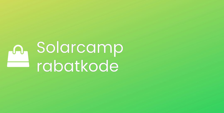 Solarcamp rabatkode