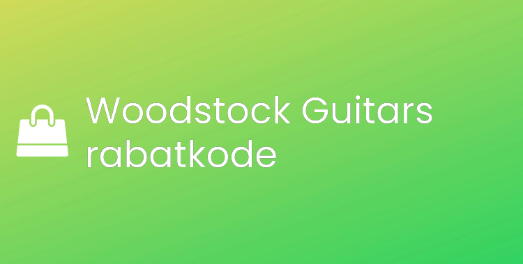 Woodstock Guitars rabatkode