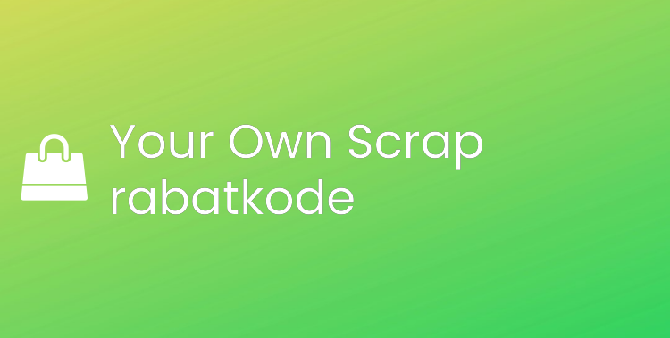 Your Own Scrap rabatkode