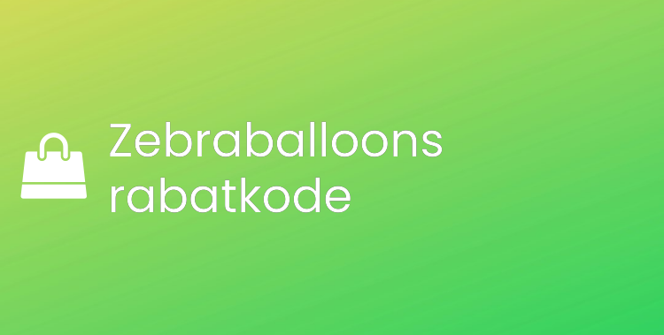 Zebraballoons rabatkode