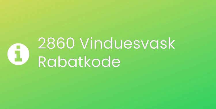 2860 Vinduesvask Header