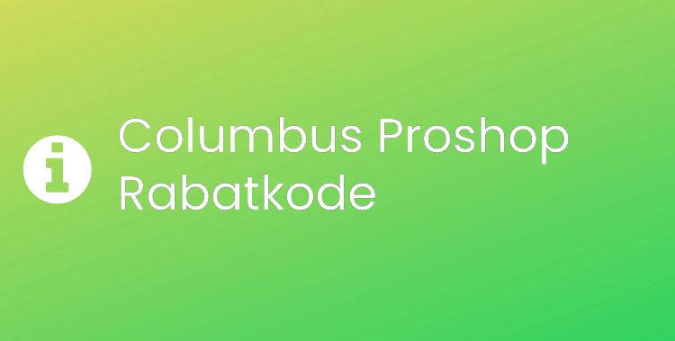 Columbus Proshop Header