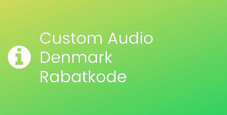 Custom Audio Denmark Header