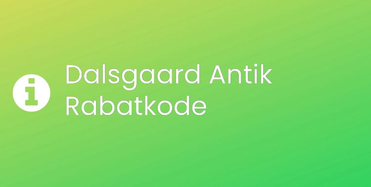 Dalsgaard Antik Header