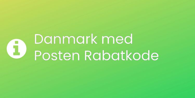 Danmark med Posten Header