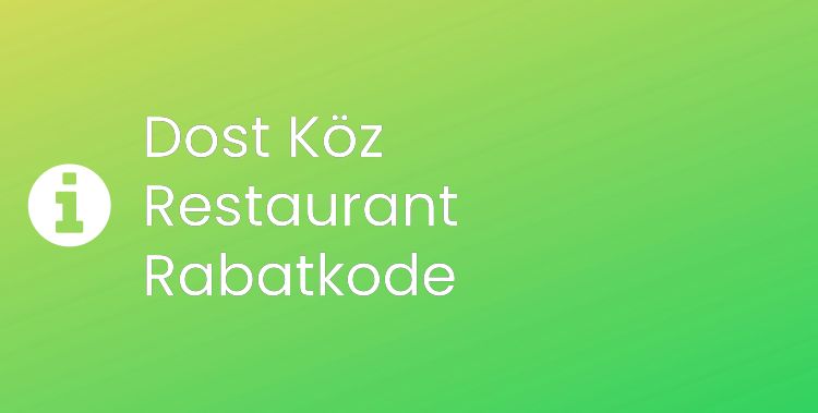 Dost Köz Restaurant Header