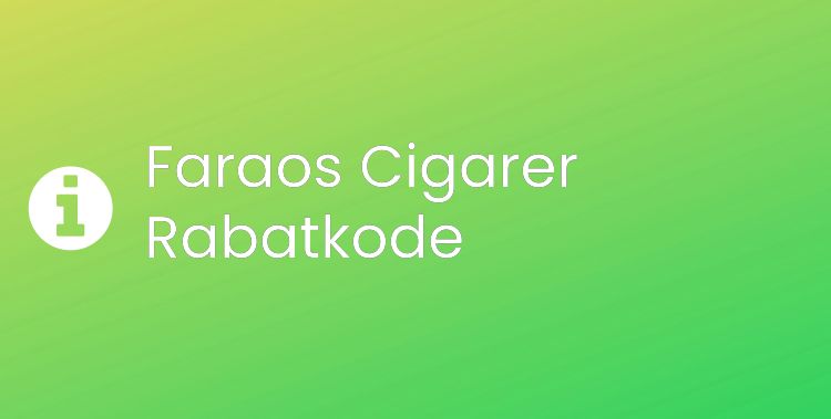 Faraos Cigarer Header