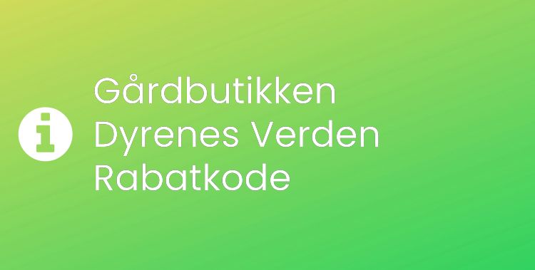 Gårdbutikken Dyrenes Verden Header