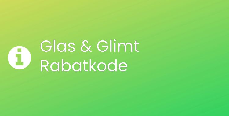 Glas & Glimt Header