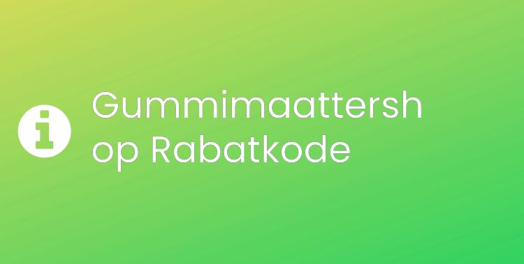 Gummimaattershop Header