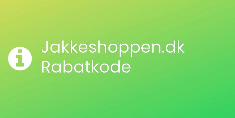 Jakkeshoppen.dk Header