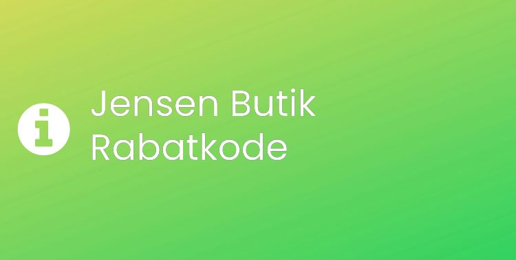 Jensen Butik Header