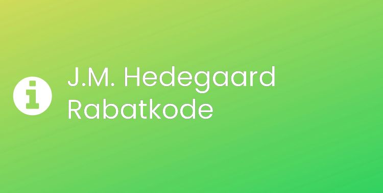 J.M. Hedegaard Header