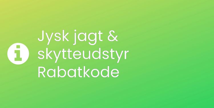 Jysk jagt & skytteudstyr Header