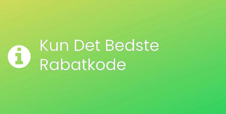 Kun Det Bedste Header