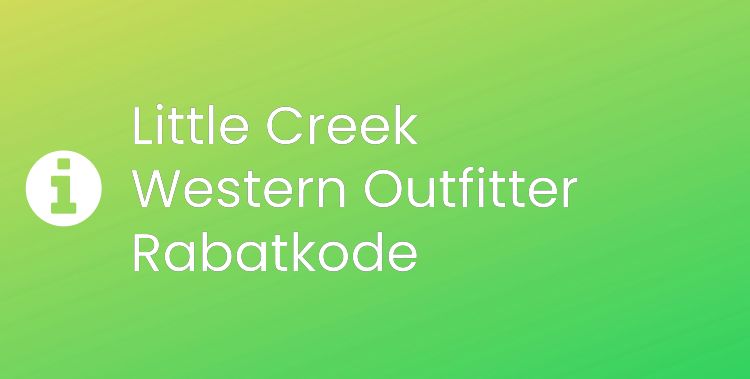 Little Creek Western Outfitter Header