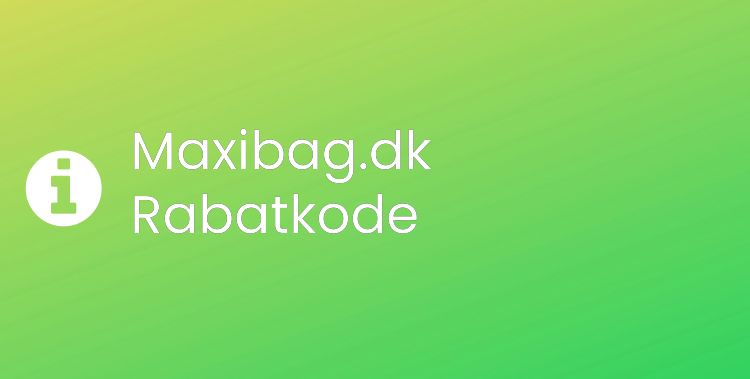 Maxibag.dk Header