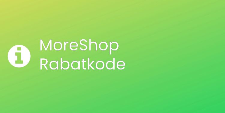 MoreShop Header