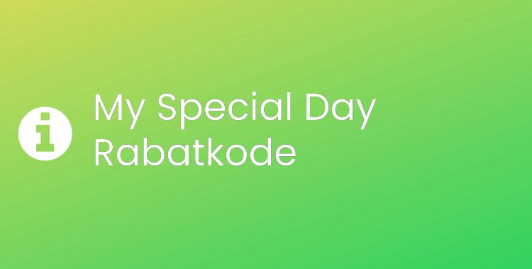 My Special Day Header