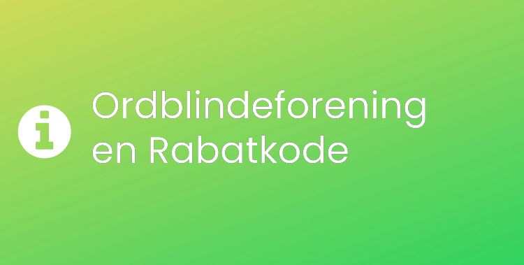Ordblindeforeningen Header