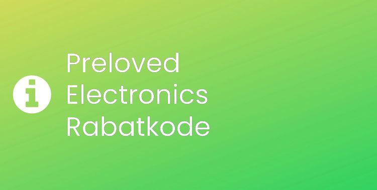 Preloved Electronics Header