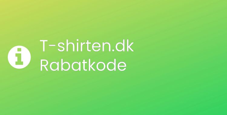 T-shirten.dk Header