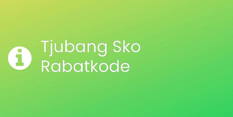 Tjubang Sko Header