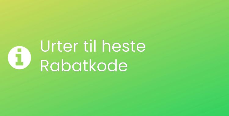 Urter til heste Header